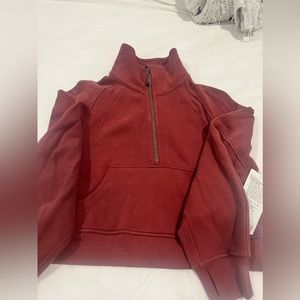 Lululemon Scuba Oversized Funnel Neck Half Zip